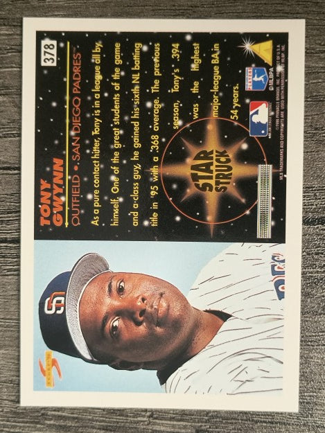 1996 Score #378 Tony Gwynn SS
