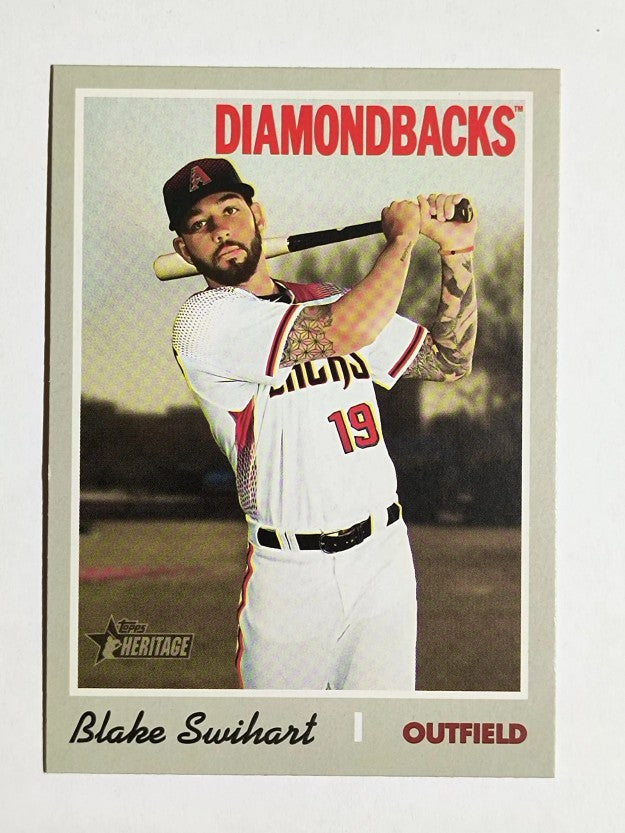 2019 Topps Heritage #640 Blake Swihart