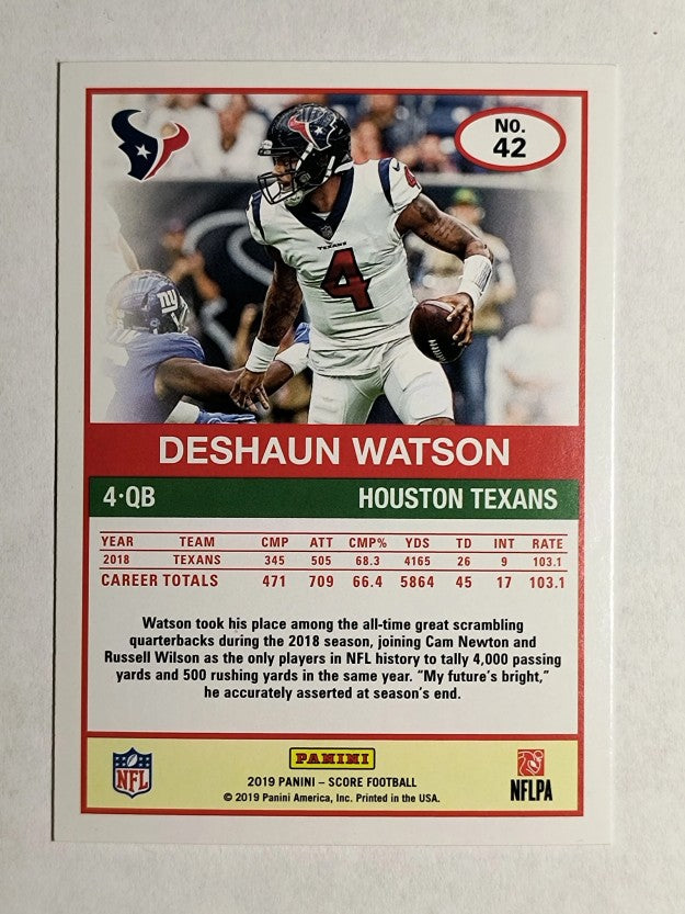 2019 Score #42 Deshaun Watson