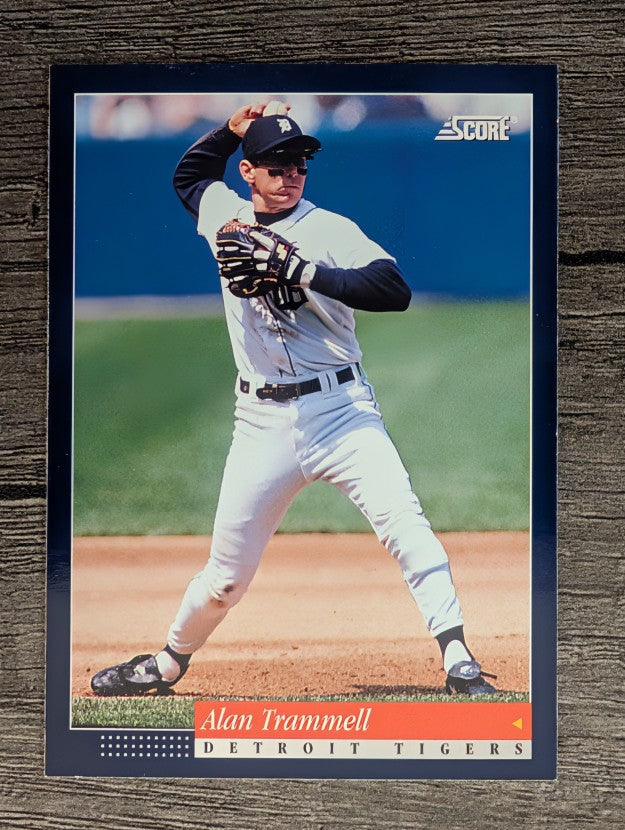 1994 Score #337 Alan Trammell