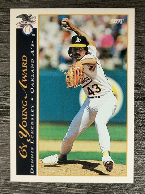 1993 Score #483 Dennis Eckersley AW