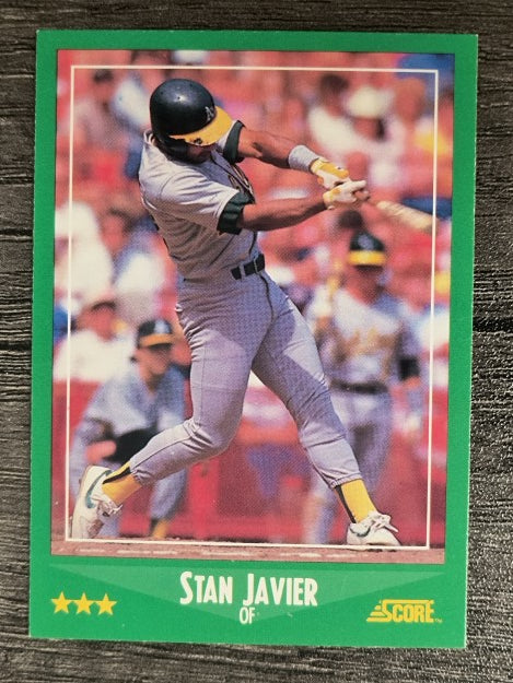 1988 Score #367 Stan Javier