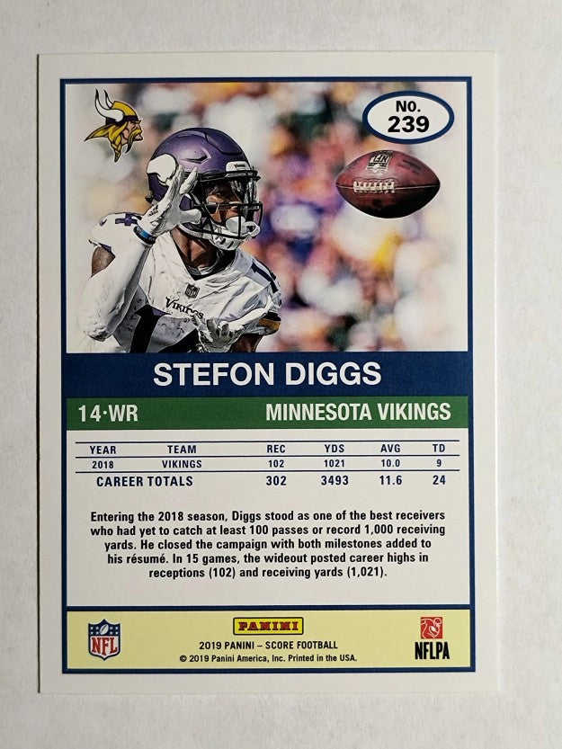 2019 Score #239 Stefon Diggs
