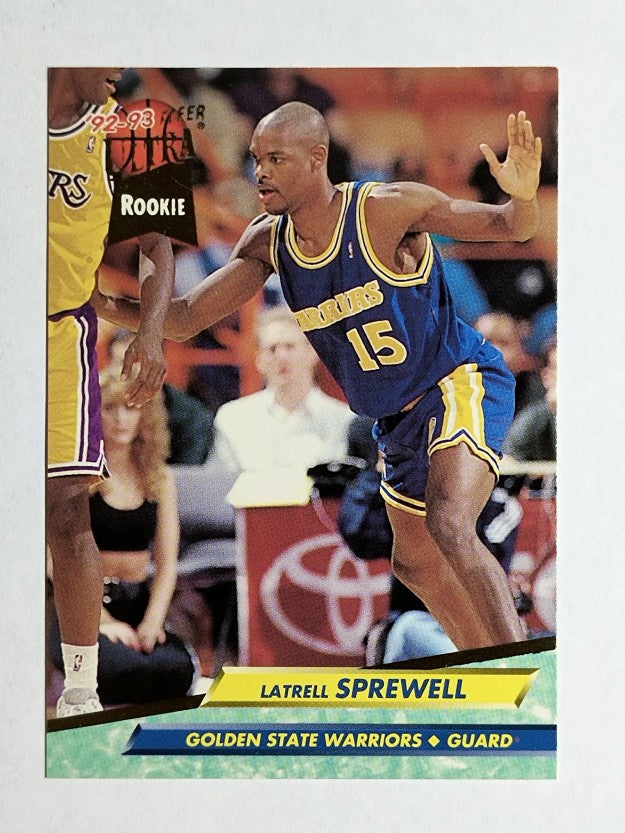 1992-93 Ultra #266 Latrell Sprewell RC