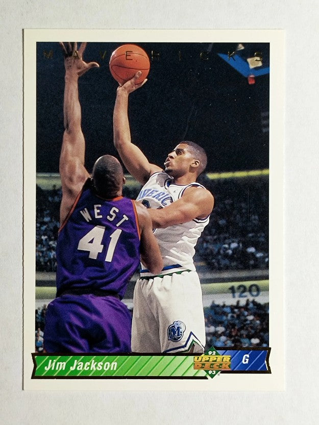 1992-93 Upper Deck #33 Jim Jackson SP RC
