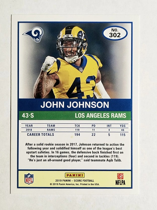 2019 Score #302 John Johnson