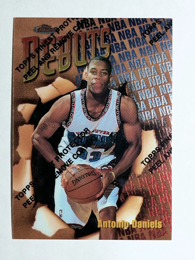 1997-98 Finest #104 Antonio Daniels B RC
