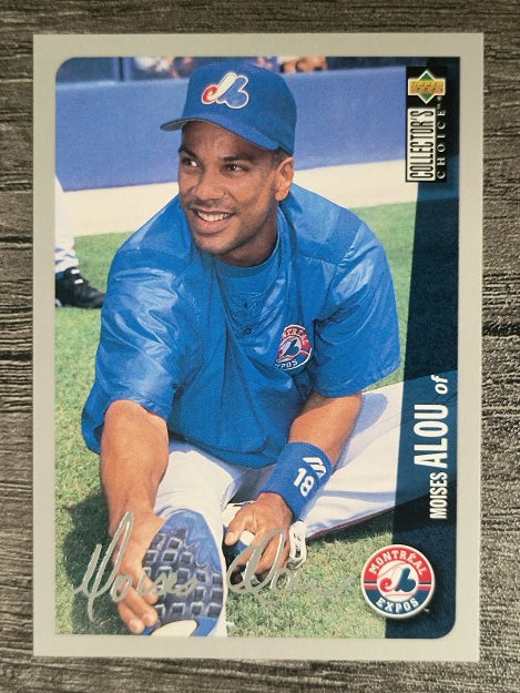 1996 Collector's Choice Silver Signature #209 Moises Alou