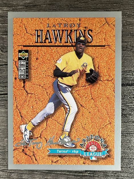 1996 Collector's Choice Silver Signature #659 LaTroy Hawkins AFL