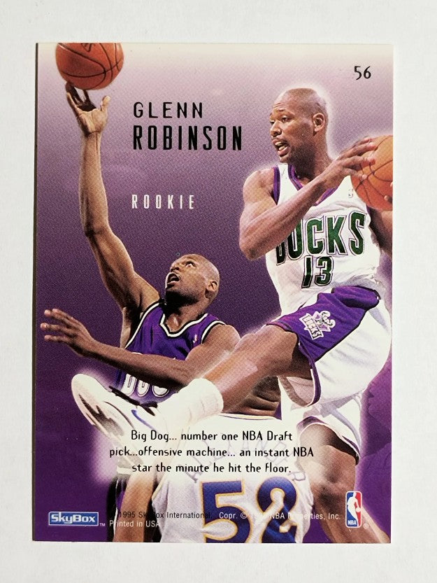 1994-95 Emotion #56 Glenn Robinson RC