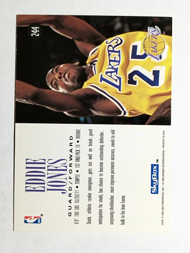 1994-95 SkyBox Premium #244 Eddie Jones RC