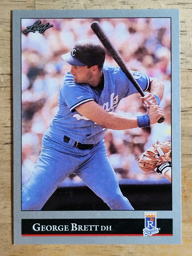 1992 Leaf #255 George Brett