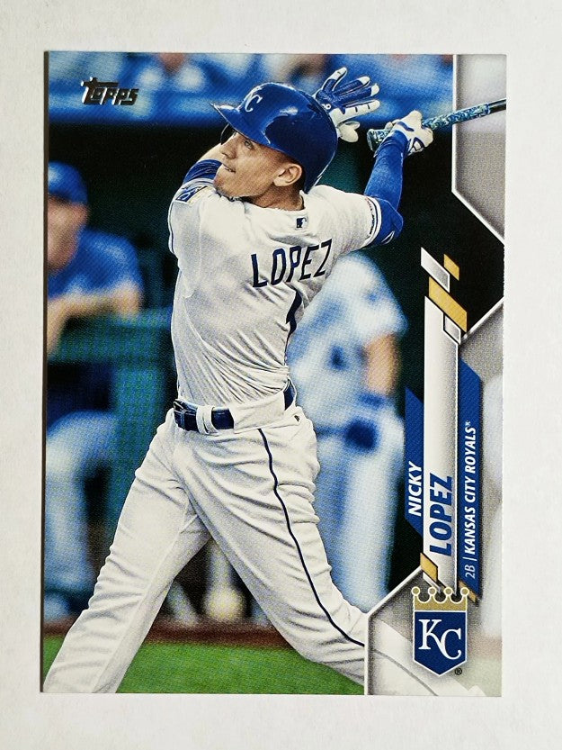 2020 Topps #3 Nicky Lopez
