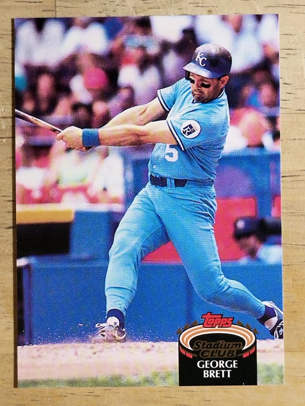 1992 Stadium Club #150 George Brett