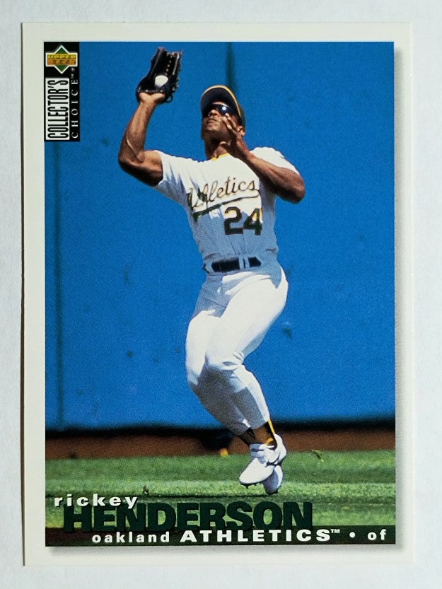 1995 Collector's Choice #125 Rickey Henderson