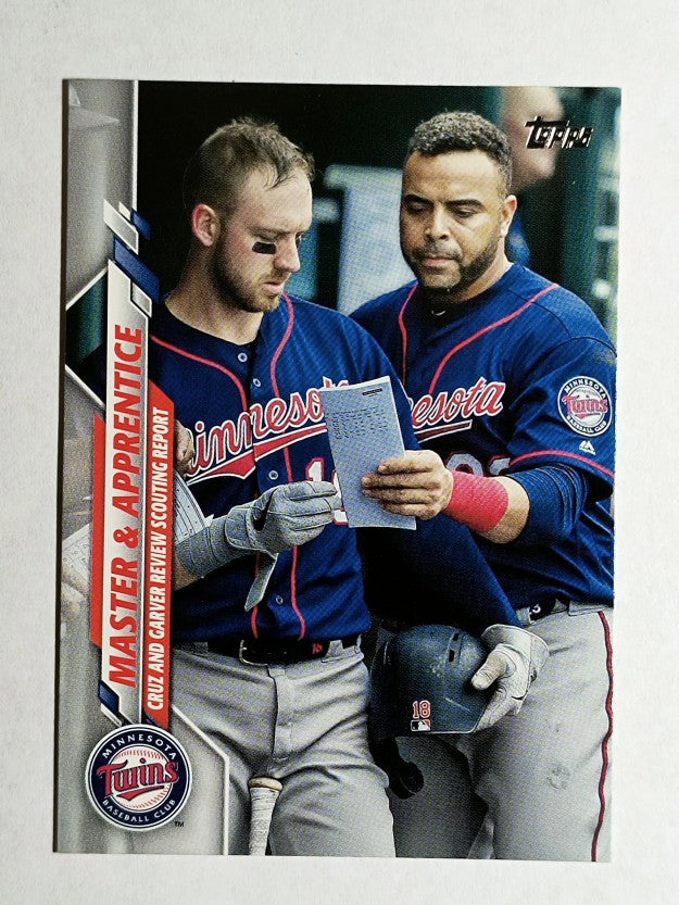 2020 Topps #18 Master and Apprentice/Nelson Cruz/Mitch Garver