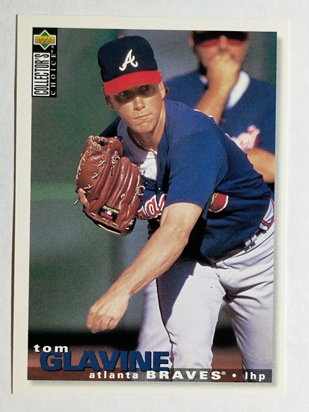 1995 Collector's Choice #165 Tom Glavine