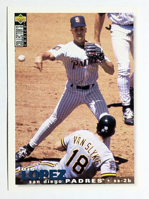 1995 Collector's Choice #348 Luis Lopez