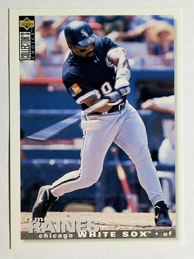 1995 Collector's Choice #495 Tim Raines
