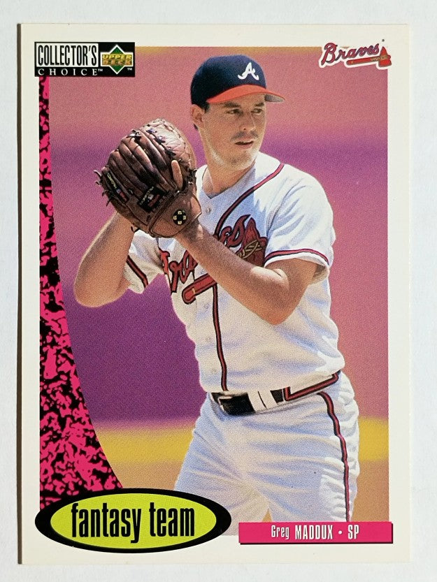 1996 Collector's Choice #268 Greg Maddux FT