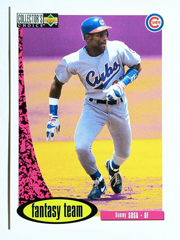 1996 Collector's Choice #277 Sammy Sosa FT