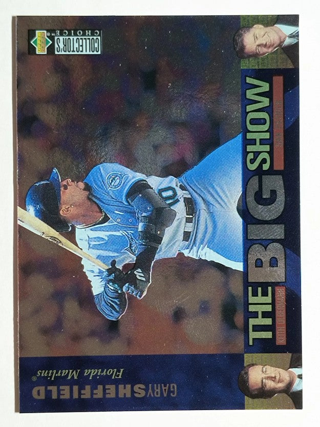 1997 Collector's Choice The Big Show #22 Gary Sheffield
