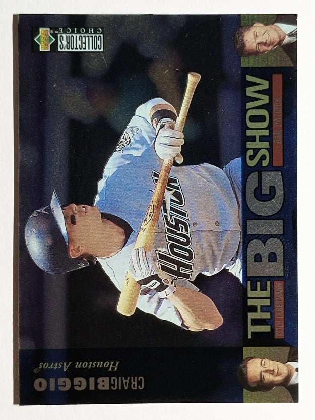 1997 Collector's Choice The Big Show #23 Craig Biggio