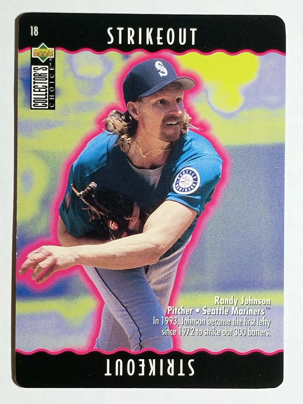 1996 Collector's Choice You Make the Play #18 Randy Johnson
