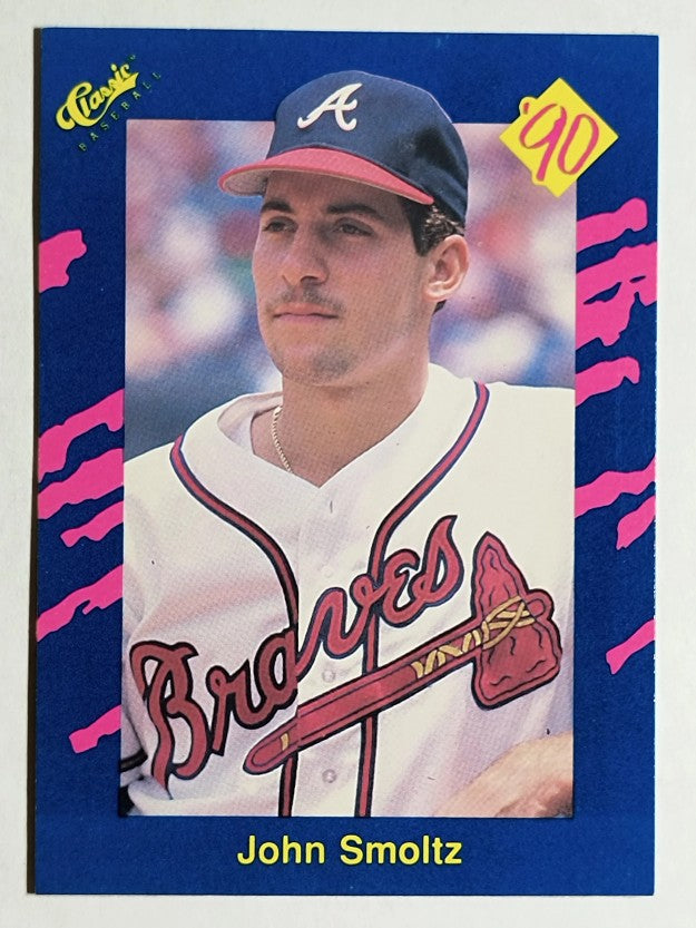 1990 Classic Blue #13 John Smoltz