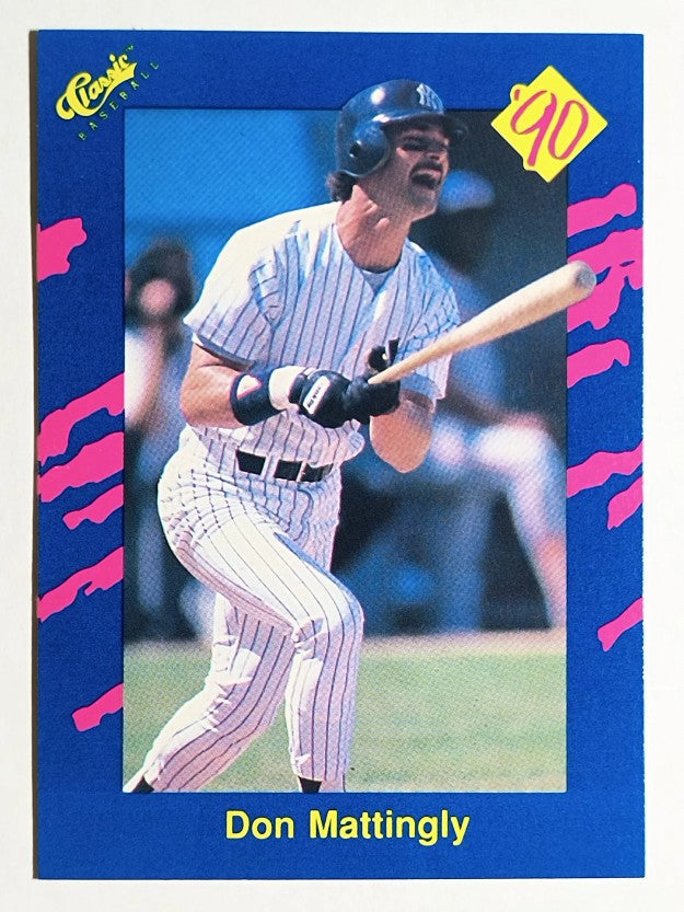1990 Classic Blue #16 Don Mattingly