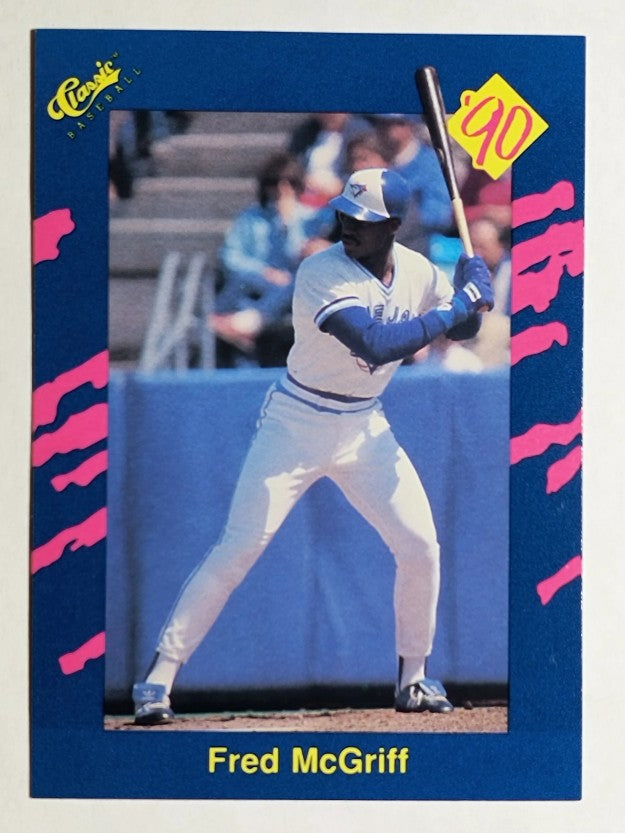 1990 Classic Blue #19 Fred McGriff