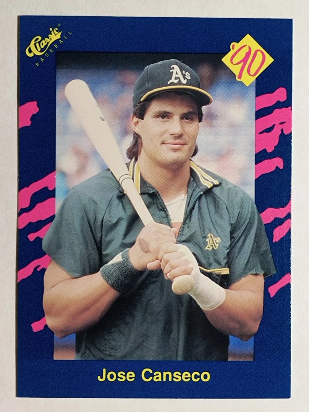 1990 Classic Blue #22 Jose Canseco