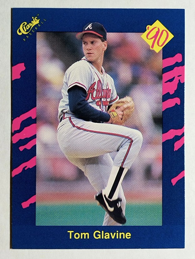 1990 Classic Blue #36 Tom Glavine