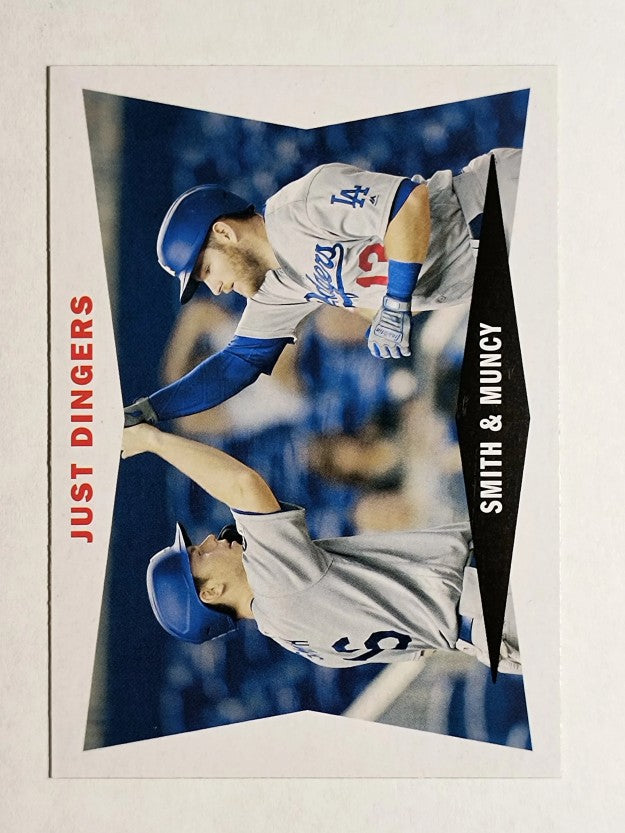2020 Topps Archives '60 Topps Combo Cards #60CCSM Will Smith/Max Muncy