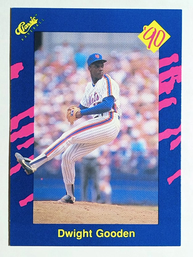 1990 Classic Blue #58 Dwight Gooden
