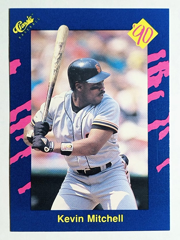 1990 Classic Blue #64 Kevin Mitchell