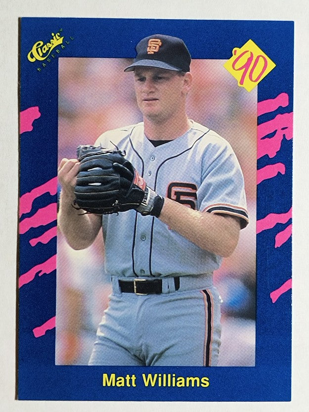 1990 Classic Blue #73 Matt Williams