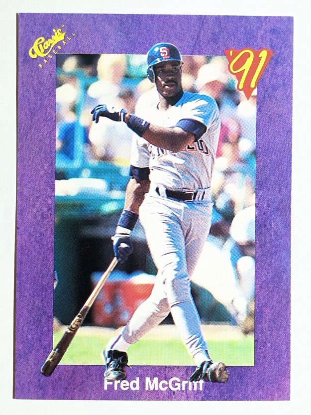 1991 Classic Game #163 Fred McGriff
