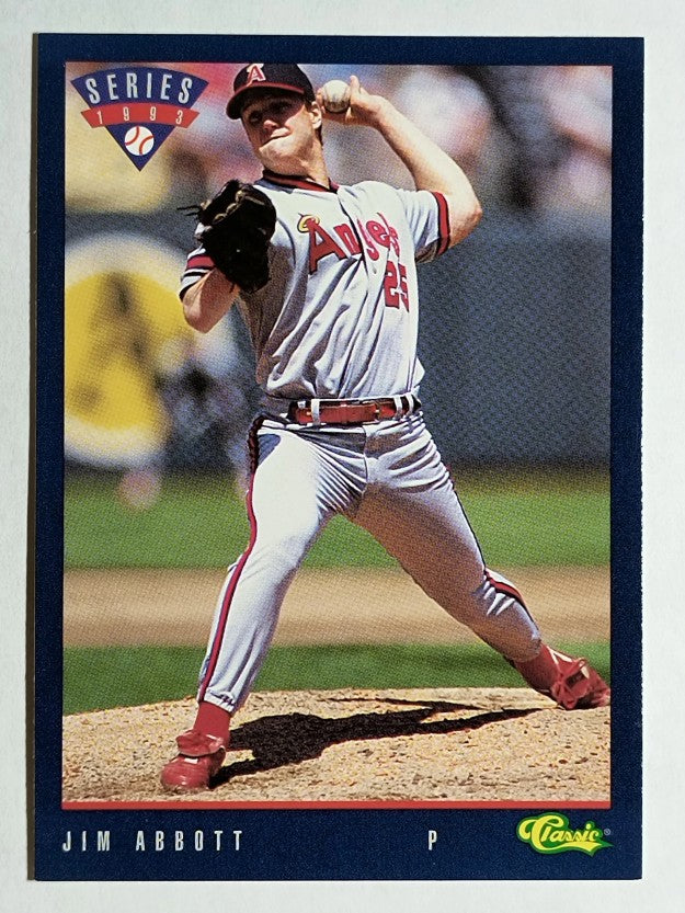 1993 Classic Game #1 Jim Abbott