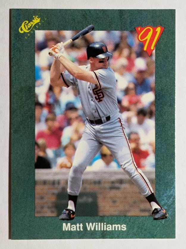 1991 Classic III #T95 Matt Williams