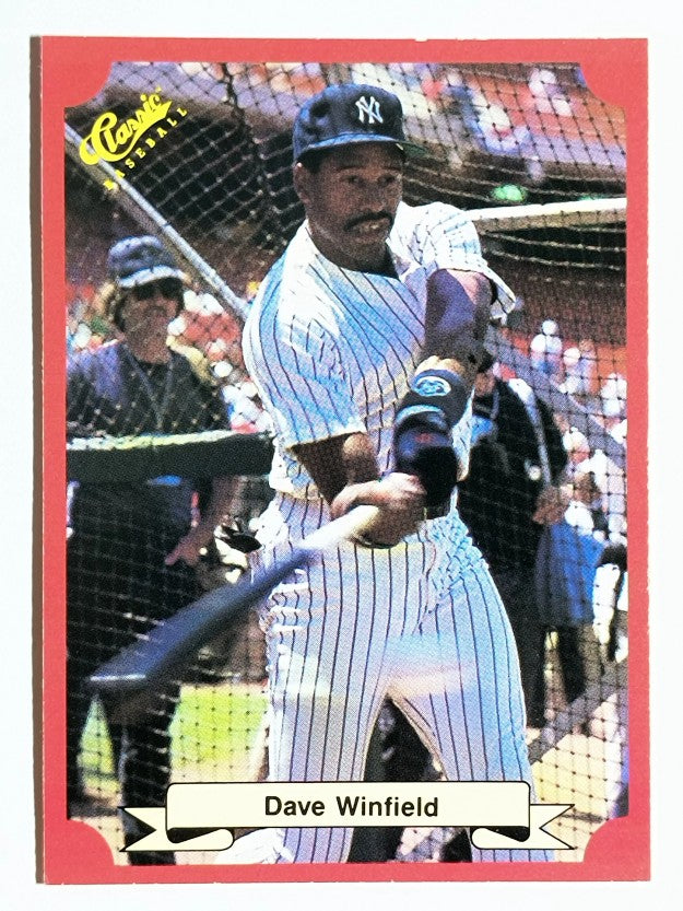 1988 Classic Red #170 Dave Winfield
