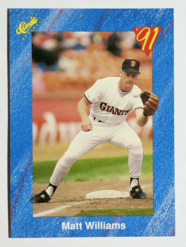 1991 Classic I #T8 Matt Williams