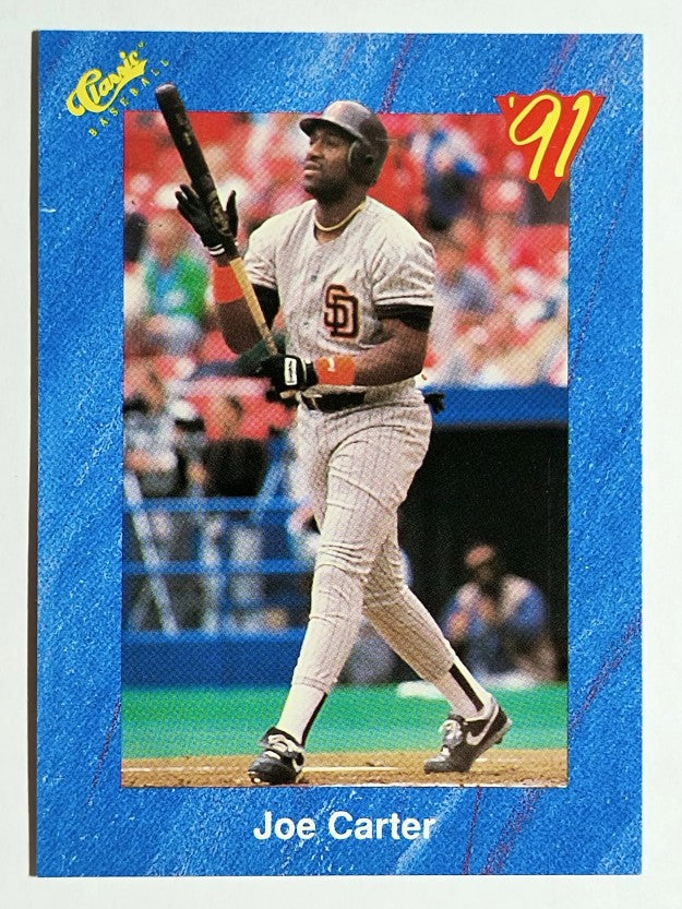 1991 Classic I #T21 Joe Carter