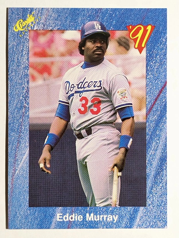 1991 Classic I #T51 Eddie Murray