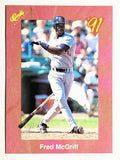 1991 Classic II #T46 Fred McGriff
