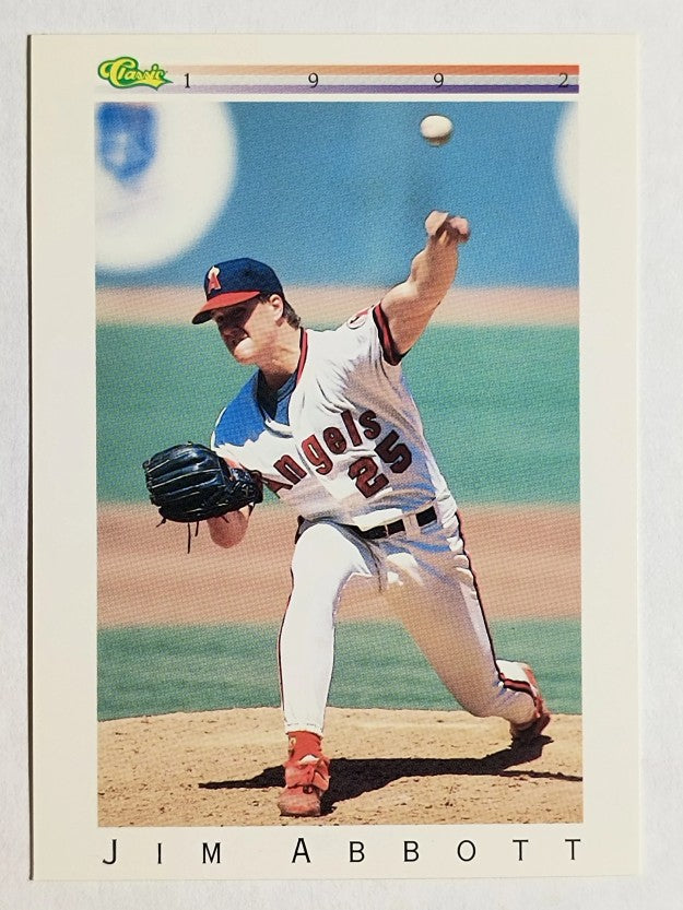 1992 Classic I #T1 Jim Abbott