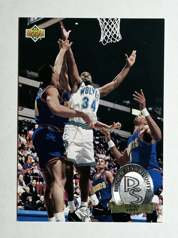 1993-94 Upper Deck Rookie Standouts #RS3 Isaiah Rider
