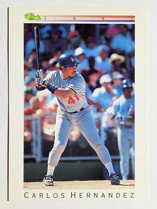 1992 Classic I #T44 Carlos Hernandez