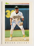 1992 Classic I #T46 Brook Jacoby