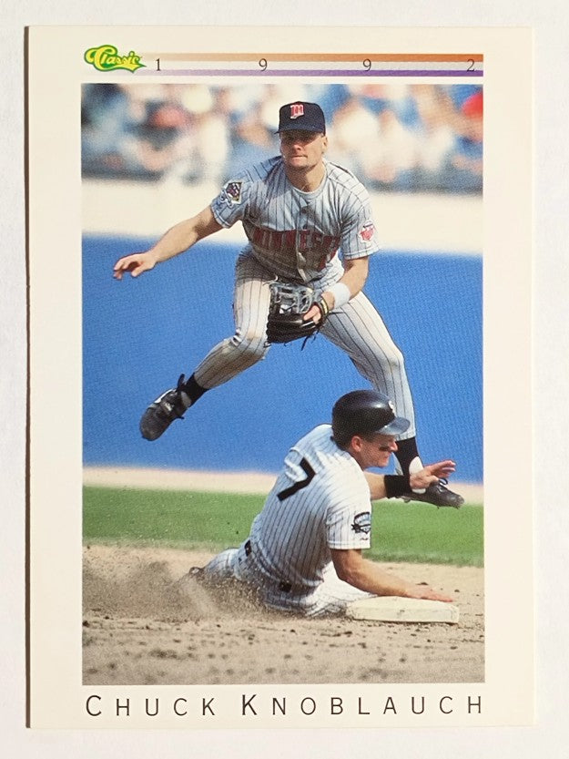 1992 Classic I #T50 Chuck Knoblauch